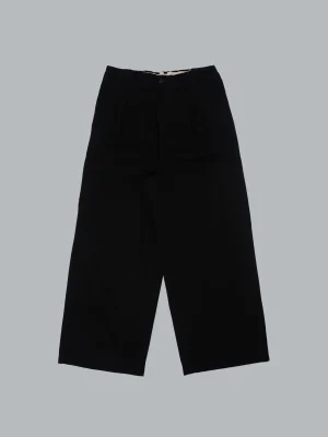 CHINO WIDE TROUSERS
