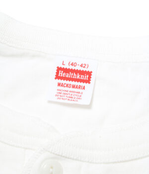 HEALTHKNIT / HENRY NECK T-SHIRT