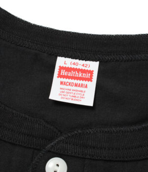 HEALTHKNIT / HENRY NECK T-SHIRT