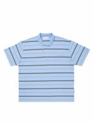 Moss Stitch Border S/S Polo