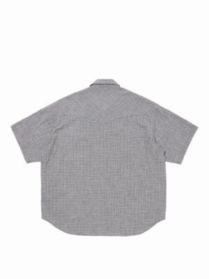 Dobby Gingham Check S/S Western Shirt