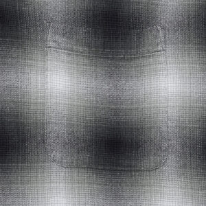 R.Flannel Ombre Open Collar SH