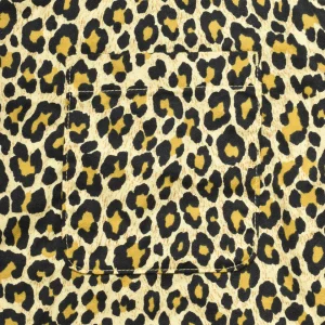 Leopard Print Flanne S.S Open Collar SH