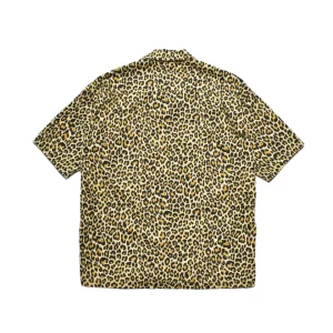 Leopard Print Flanne S.S Open Collar SH
