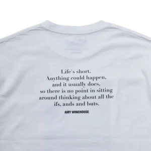 Amy Winehouse “Sitti ng On A Chair” Photo S/S Tee