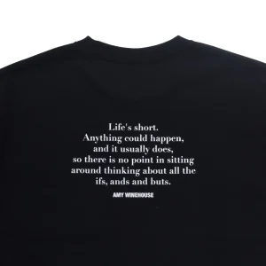 Amy Winehouse “Sitti ng On A Chair” Photo S/S Tee