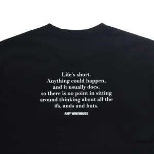 Amy Winehouse “Lean On A Car” Photo S/S Tee