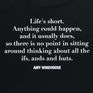 Amy Winehouse “Profi le” Photo S/S Tee