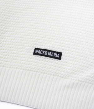 KNIT OPEN COLLAR SHIRT