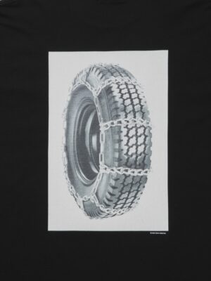 Print S/S Tee ( Tire with Chains )
