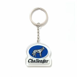 WOLF KEY RING