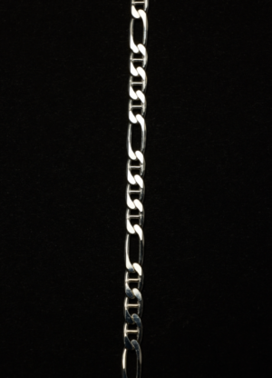 Stud Link Figaro Narrow Chain
