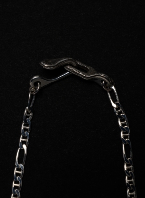Stud Link Figaro Narrow Chain