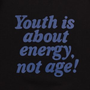 Youth is about energy Crewneck Tee