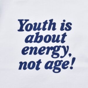 Youth is about energy Crewneck Tee