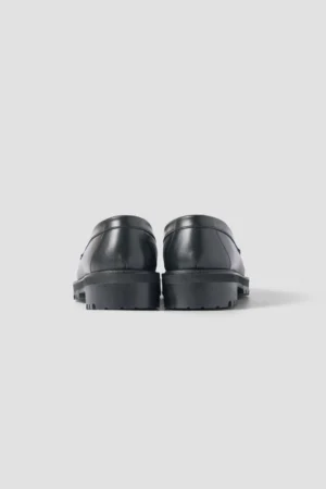COIN LOFER DUPUY CALF LEATHER BLACK