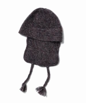 EARFLAP KNIT BELL CAP (MOHAIR)