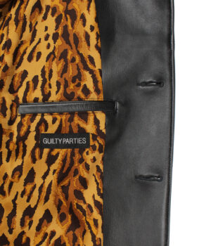 LEATHER CAR COAT
