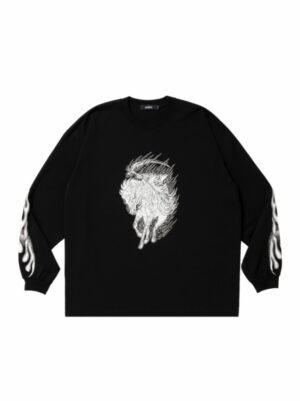 Pima Cotton L/S Tee (Reaper)
