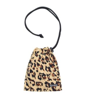 LEOPARD DRAWSTRING BAG