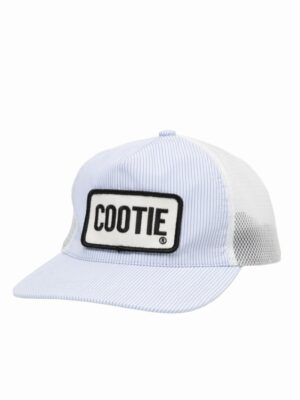 Stripe Broad 5 Panel Mesh Cap