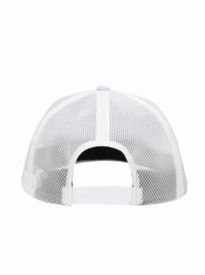 Stripe Broad 5 Panel Mesh Cap