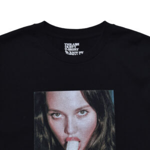 Mike Dowson Holding a Banana Girl Photo Tee by Stie-lo