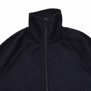 A.Wool Shaggy Track Jacket