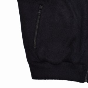 A.Wool Shaggy Track Jacket