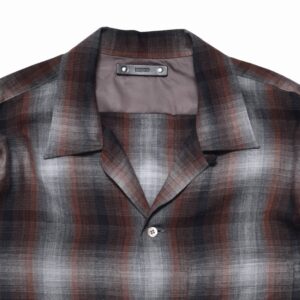 T.Rayon Ombre Open Collar Shirt