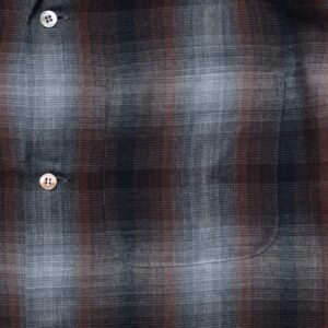 T.Rayon Ombre Open Collar Shirt