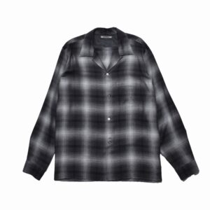 T.Rayon Ombre Open Collar Shirt