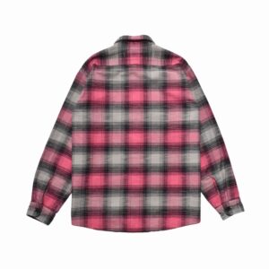 Heavy Cotton Flannel Ombre Work Shirt