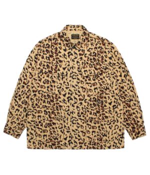LEOPARD FATIGUE JACKET
