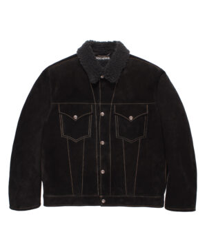 SUEDE LEATHER TRUCKER JACKET