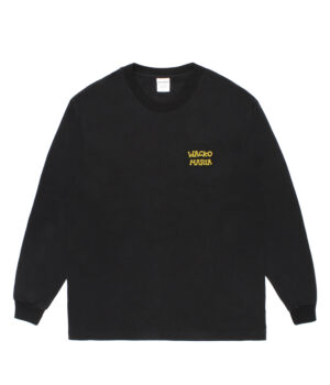 TIM LEHI / WASHED HEAVY WEIGHT CREW NECK LONG SLEEVE T-SHIRT