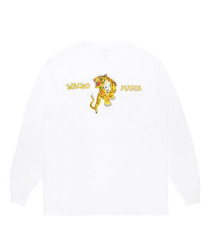 TIM LEHI / WASHED HEAVY WEIGHT CREW NECK LONG SLEEVE T-SHIRT