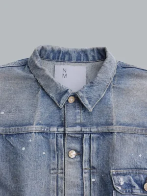T-BACK DENIM JACKET