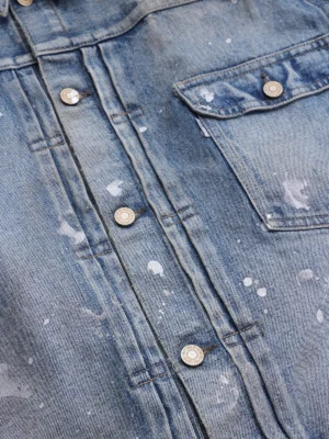 T-BACK DENIM JACKET