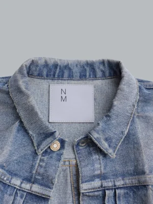 T-BACK DENIM JACKET