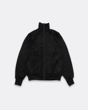 A.Wool Shaggy Track Jacket