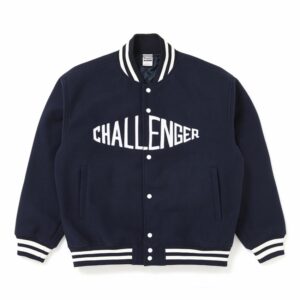 LOGO MELTON STADIUM JACKET