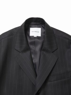 Wool Gabardine Single Breasted Jacket