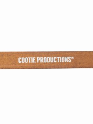 Tea-Core Leather Narrow Belt