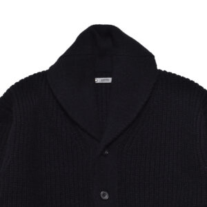 Baby Alpaca Wool Shawl Collar Knit Cardigan