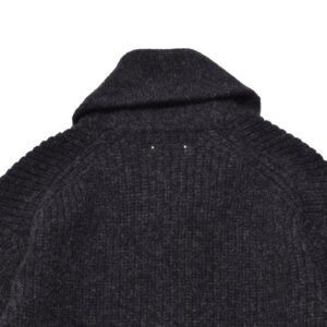 Baby Alpaca Wool Shawl Collar Knit Cardigan