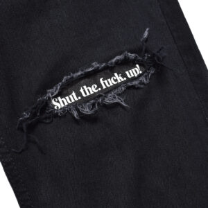 Black STR Denim S.Slim Jeans KST