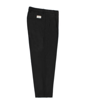 DOUBLE PLEATED WOOL TROUSERS