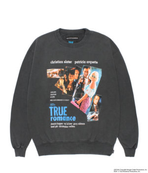 TRUE ROMANCE / WASHED HEAVY WEIGHT SWEAT SHIRT