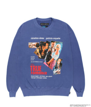TRUE ROMANCE / WASHED HEAVY WEIGHT SWEAT SHIRT